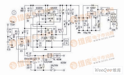 基于霍尔元件的可控硅过流过载保护电路图